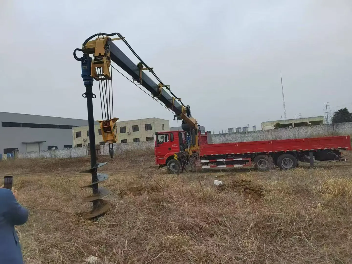 Auger & utility work